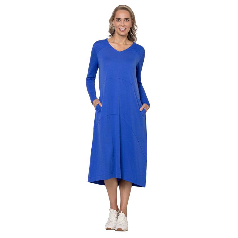 B Essentials by Ballantynes V Neck Dress image number 0